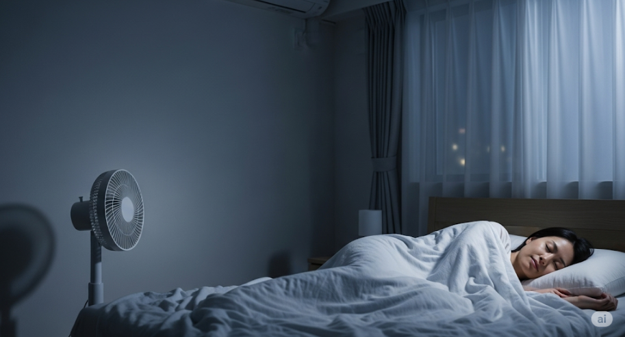 「暑くて眠れない」をエアコンなしで解決する具体策