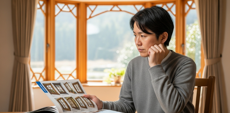 外から見えない窓はリクシルの内窓で対策できる