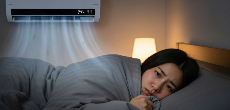 冷房の温度は寝るときに最適な設定は？