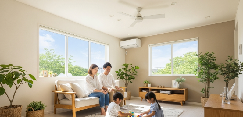 2階を涼しくする方法や暑さ対策の基本