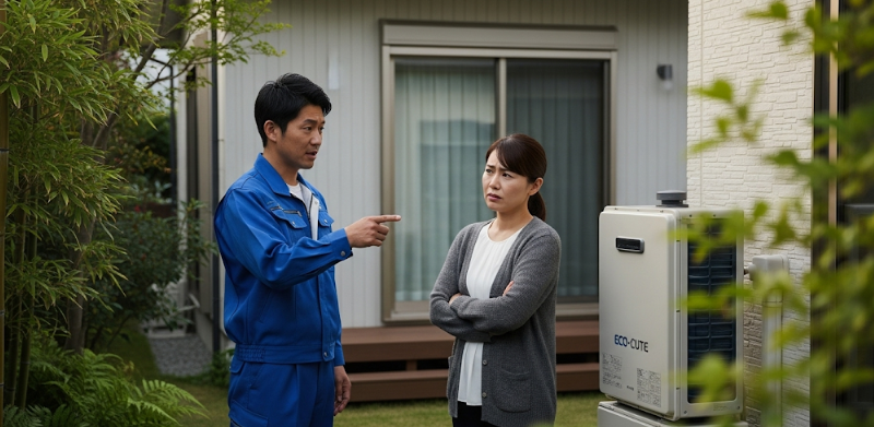 安心住設のエコキュート無料点検は怪しい？｜評判や口コミは？