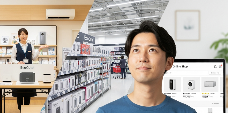 エコキュートはどこで買うのがいい？購入先の比較と選び方