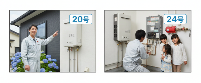 給湯器24号工事費込みの相場と交換業者選び5つのポイント