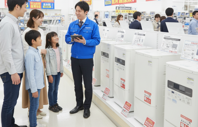 エコキュートの価格と工事費込みでケーズデンキで購入するメリットや補助金について