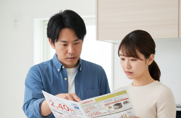 エコキュートの価格と工事費込みのヤマダ電機で購入する注意点