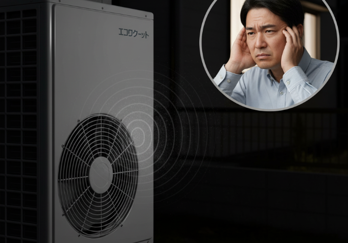 エコキュートの騒音がどんな音か知り対策する方法