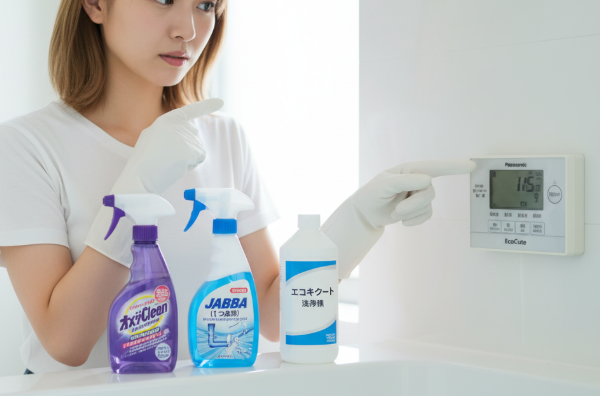三菱エコキュートの洗浄にジャバは必要？基本を解説