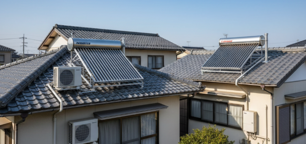 太陽熱温水器メーカーの比較と主要メーカーの選び方判断基準