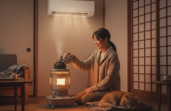 エアコンと灯油ストーブどっちがお得？費用を比較