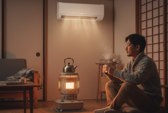 エアコンと灯油ストーブどっちがお得？特徴で比較