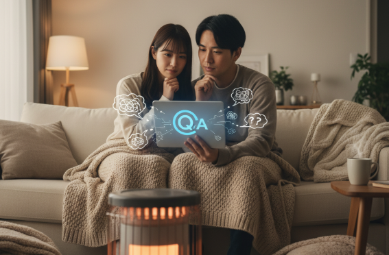 石油ファンヒーターとエアコンどちらが経済的か比較