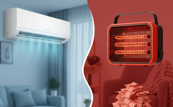 エアコンと電気ストーブどちらが電気代高い？節約術解説