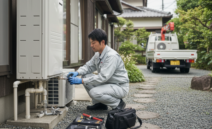 エコキュートが壊れる原因と修理・交換の注意点