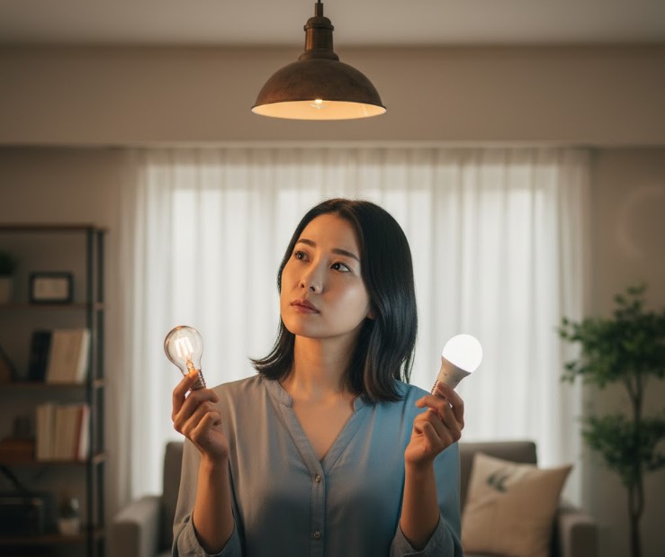 使用している器具のタイプとLED電球が使えない器具