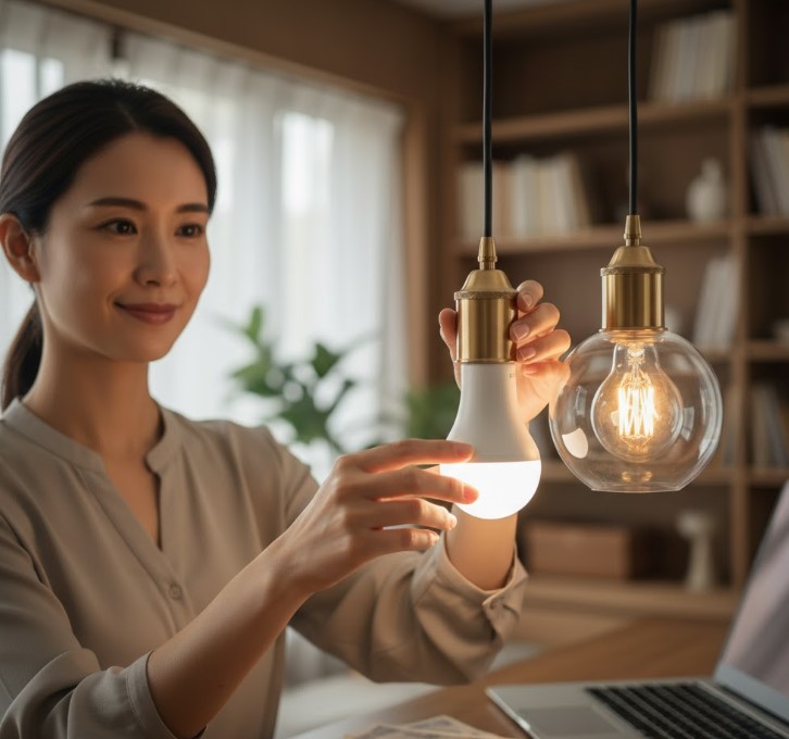白熱電球からLEDに変えても大丈夫?基本と詳細を解説